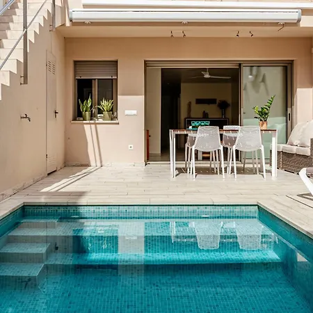 Casa Mediterranea Con Piscina Privada En *